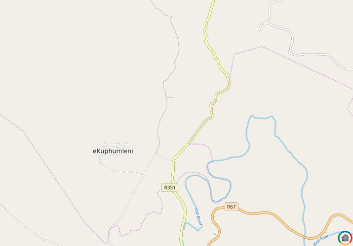 Map location of Balfour (EC)